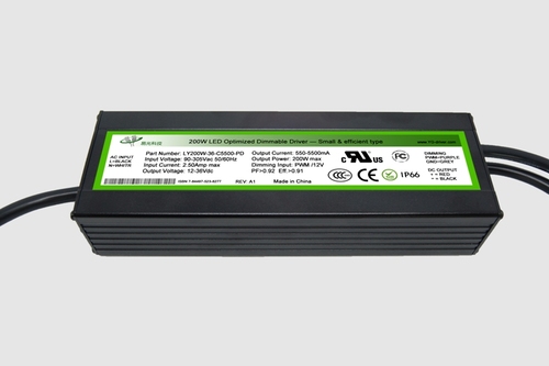 200W 小型高效 PWM調(diào)光型 LY200W-PD系列